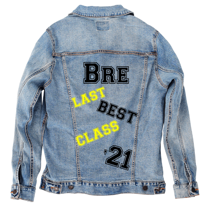 Customer Designed Custom Denim Jacket (hand-crafted) with 3 color choices of jacket: Stonewash, White, or Black. Unisex XS S M L XL 2X 3X. USA hand-crafted and USA digitally printed. Ships free within the USA & also ships Internationally.