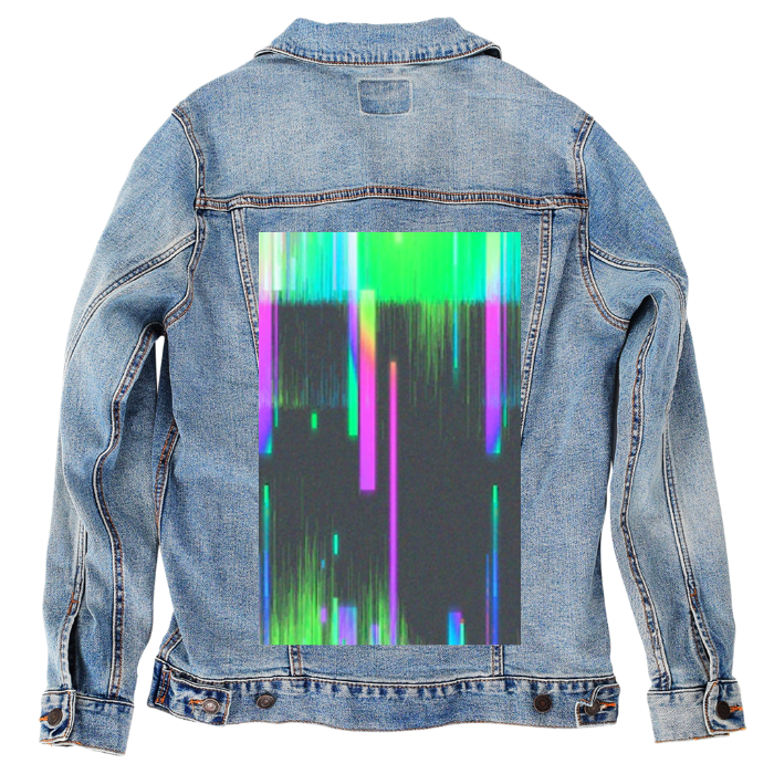 Customer Designed Custom Denim Jacket (hand-crafted) with 3 color choices of jacket: Stonewash, White, or Black. Unisex XS S M L XL 2X 3X. USA hand-crafted and USA digitally printed. Ships free within the USA & also ships Internationally.