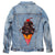 Cat Ice Cream by Tobe Fonseca Unisex Denim Jacket