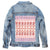 Norwegian Pattern by CatCoq Unisex Denim Jacket