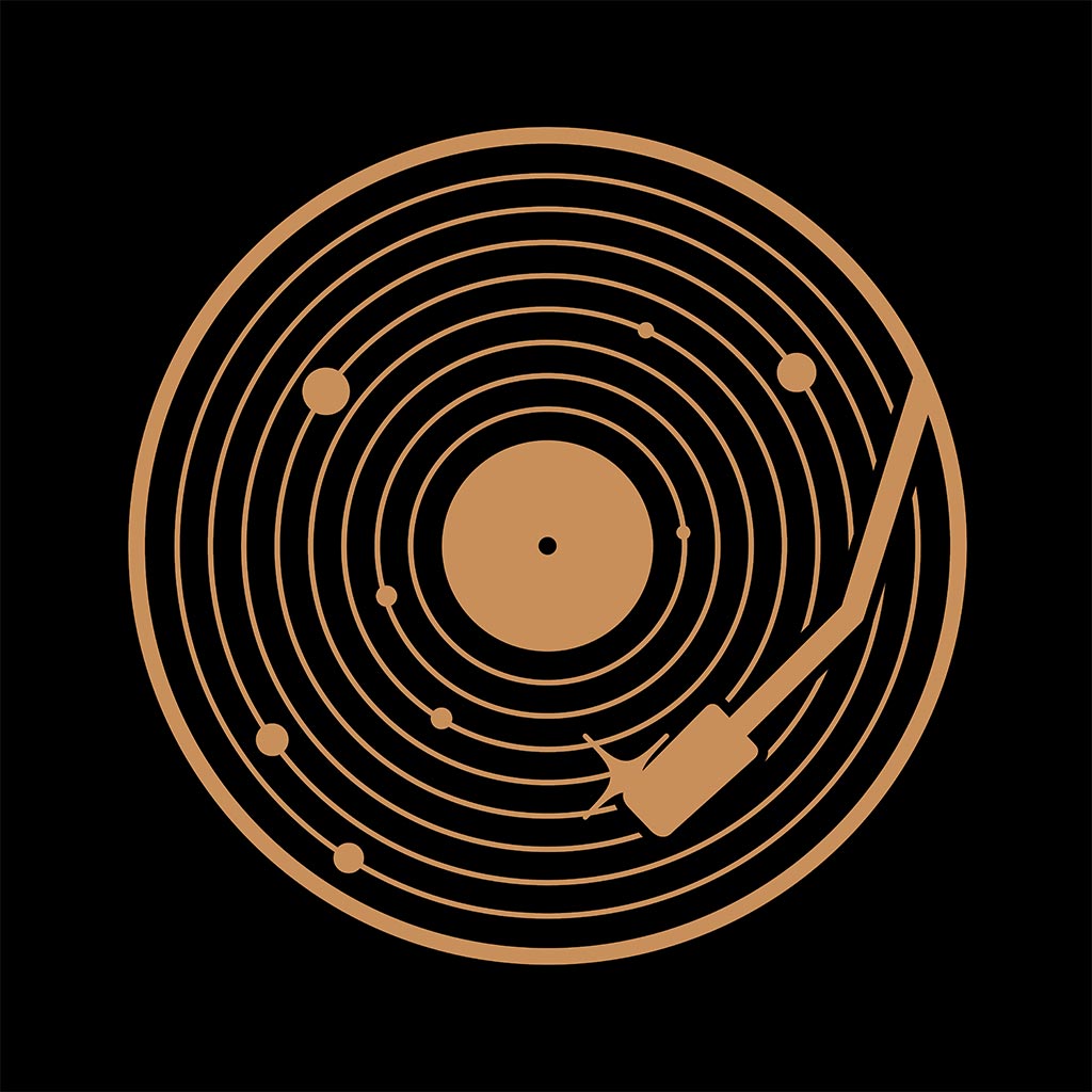 VINYL SYSTEM by GRANT SHEPLEY, digitally printed on DENIM products: throw pillows, aprons, table place mats, and hand-made Unisex Denim Jackets in 3 color choices