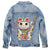 Maneki Sushi by Pepe Rodriguez AKA ppmid Unisex Denim Jacket