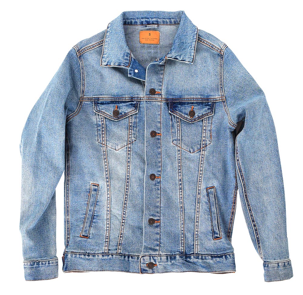 Customizable Patch Denim Jacket