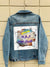 Exclusive Official M.B.J. Fan Club by Hope, printed on a hand-made Unisex Denim Jacket