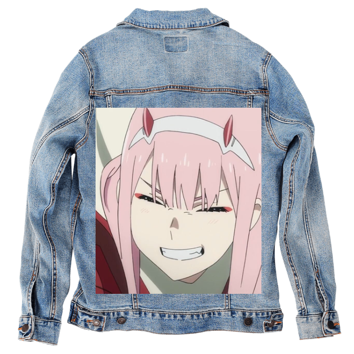 Customer Designed Custom Denim Jacket (hand-crafted) with 3 color choices of jacket: Stonewash, White, or Black. Unisex XS S M L XL 2X 3X. USA hand-crafted and USA digitally printed. Ships free within the USA & also ships Internationally.