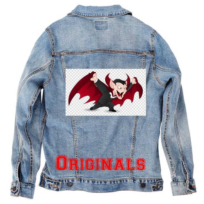 Customer Designed Custom Denim Jacket (hand-crafted) with 3 color choices of jacket: Stonewash, White, or Black. Unisex XS S M L XL 2X 3X. USA hand-crafted and USA digitally printed. Ships free within the USA & also ships Internationally.