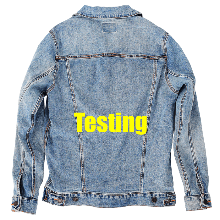 Customer Designed Custom Denim Jacket (hand-crafted) with 3 color choices of jacket: Stonewash, White, or Black. Unisex XS S M L XL 2X 3X. USA hand-crafted and USA digitally printed. Ships free within the USA & also ships Internationally.