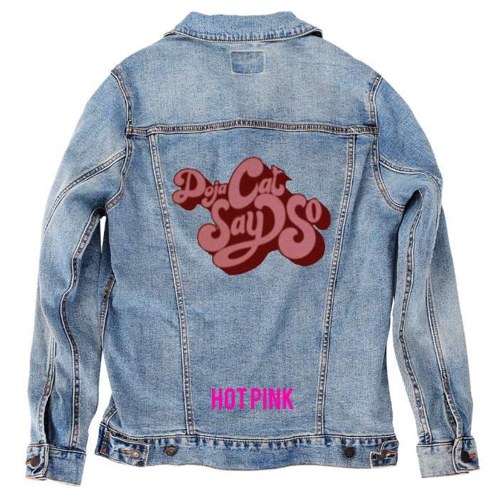 Customer Designed Custom Denim Jacket (hand-crafted) with 3 color choices of jacket: Stonewash, White, or Black. Unisex XS S M L XL 2X 3X. USA hand-crafted and USA digitally printed. Ships free within the USA & also ships Internationally.