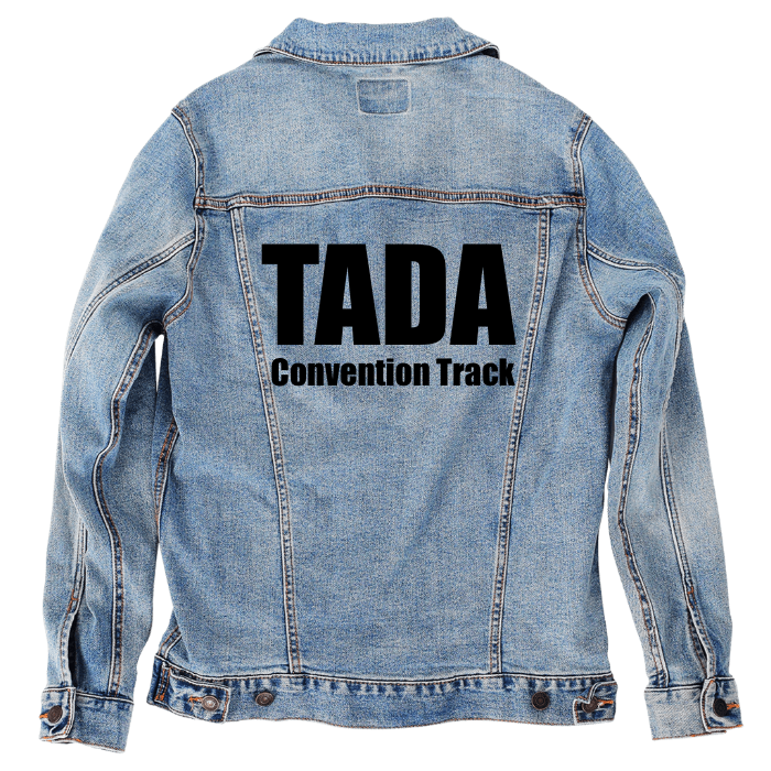 Customer Designed Custom Denim Jacket (hand-crafted) with 3 color choices of jacket: Stonewash, White, or Black. Unisex XS S M L XL 2X 3X. USA hand-crafted and USA digitally printed. Ships free within the USA & also ships Internationally.