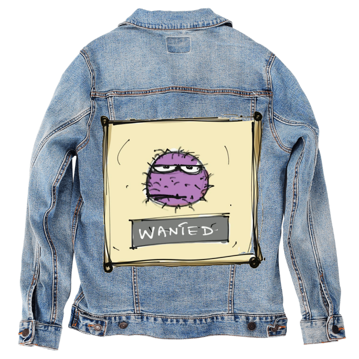 Customer Designed Custom Denim Jacket (hand-crafted) with 3 color choices of jacket: Stonewash, White, or Black. Unisex XS S M L XL 2X 3X. USA hand-crafted and USA digitally printed. Ships free within the USA & also ships Internationally.