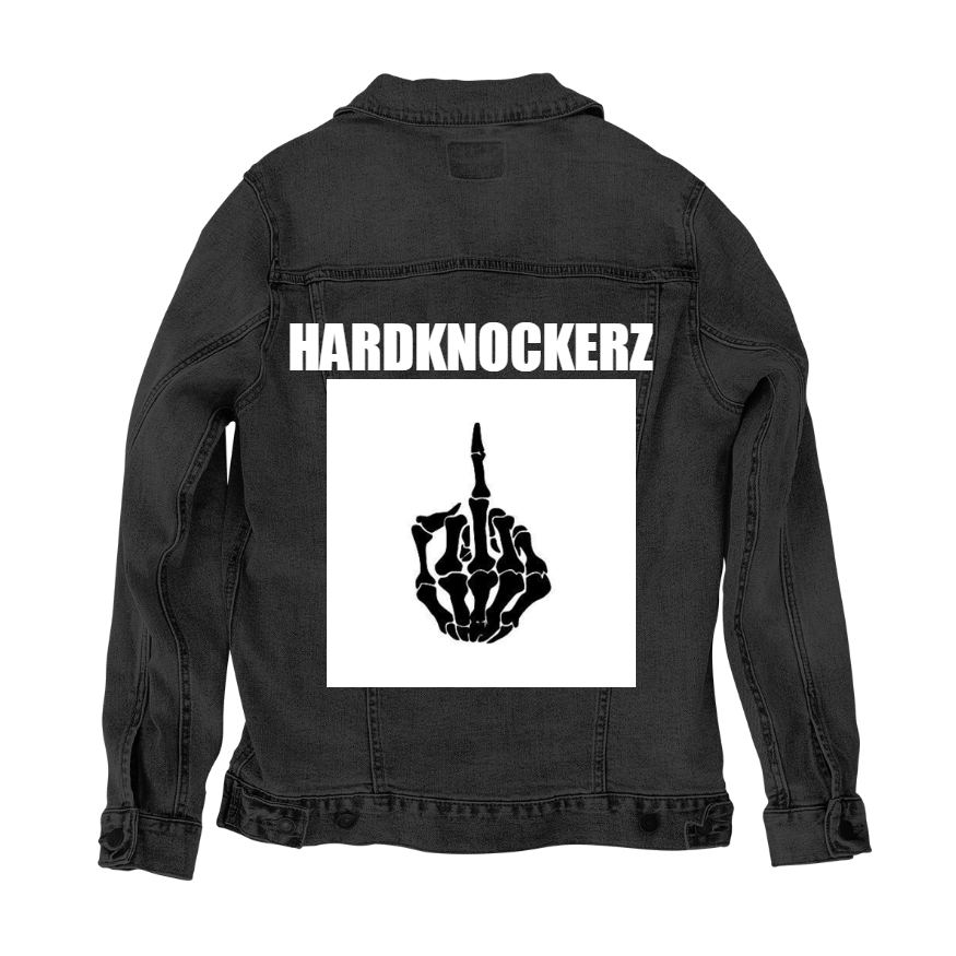 Customer Designed Custom Denim Jacket (hand-crafted) with 3 color choices of jacket: Stonewash, White, or Black. Unisex XS S M L XL 2X 3X. USA hand-crafted and USA digitally printed. Ships free within the USA & also ships Internationally.