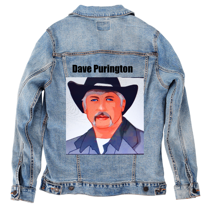 Customer Designed Custom Denim Jacket (hand-crafted) with 3 color choices of jacket: Stonewash, White, or Black. Unisex XS S M L XL 2X 3X. USA hand-crafted and USA digitally printed. Ships free within the USA & also ships Internationally.