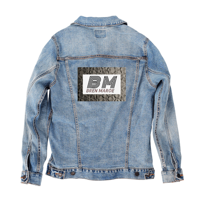 Customer Designed Custom Denim Jacket (hand-crafted) with 3 color choices of jacket: Stonewash, White, or Black. Unisex XS S M L XL 2X 3X. USA hand-crafted and USA digitally printed. Ships free within the USA & also ships Internationally.