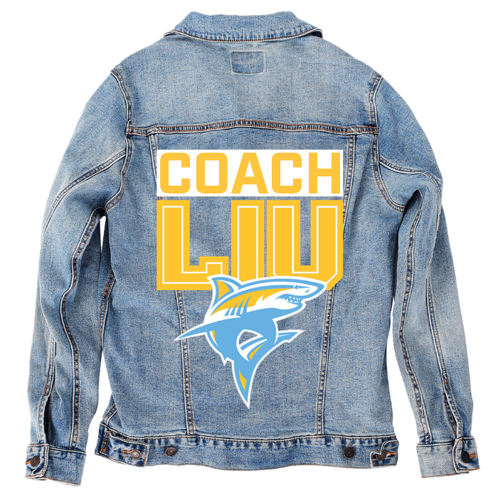Customer Designed Custom Denim Jacket (hand-crafted) with 3 color choices of jacket: Stonewash, White, or Black. Unisex XS S M L XL 2X 3X. USA hand-crafted and USA digitally printed. Ships free within the USA & also ships Internationally.