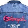 Denim Ink Customized Denim Jacket Custom Logo Example