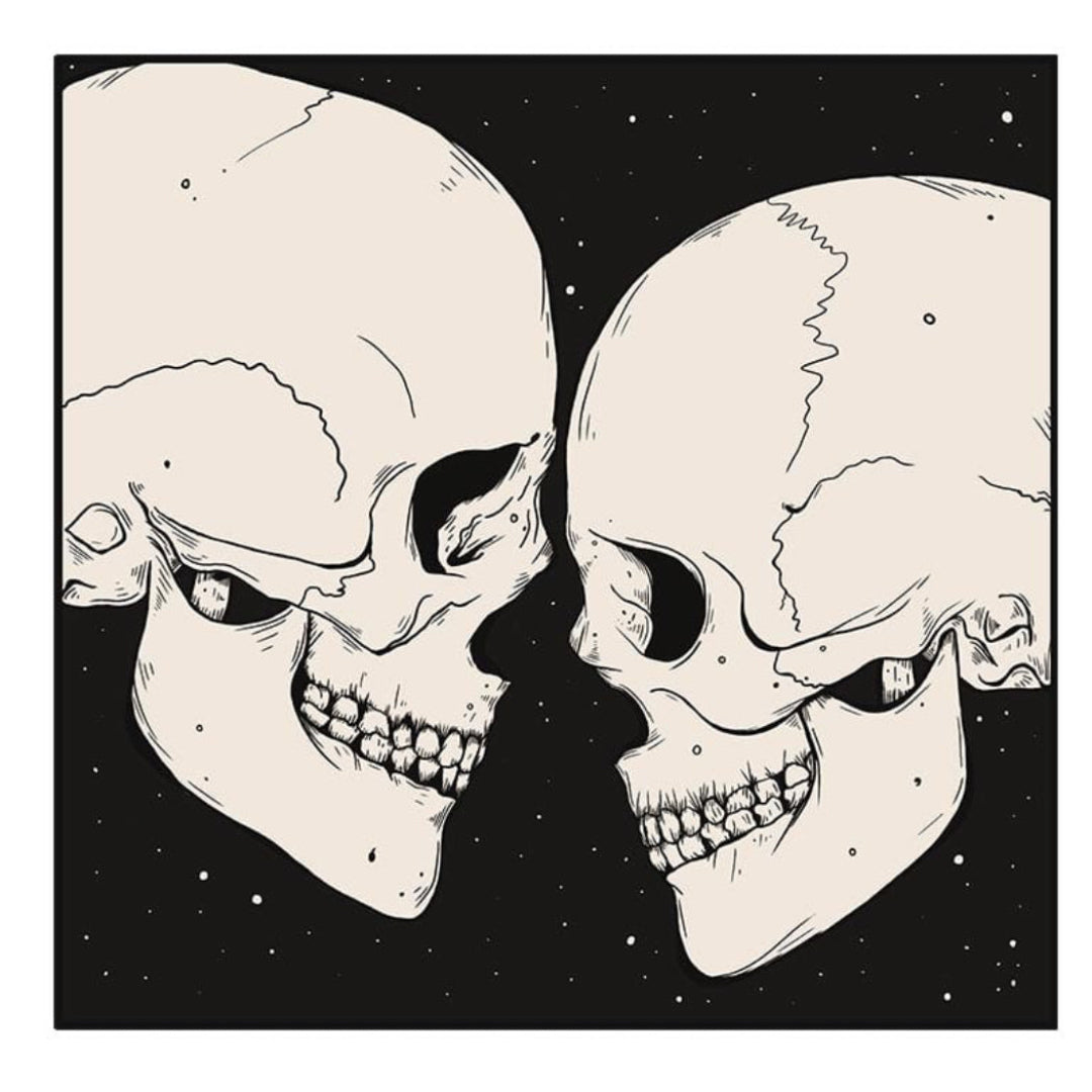 STAR CROSSED LOVERS by JESS ADAMS, digitally printed on DENIM products: throw pillows, aprons, table place mats, and hand-crafted Unisex Denim Jackets in 3 color choices