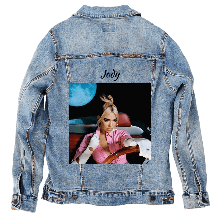 zakeke-design L / Stonewash Customer Designed Custom Denim Jacket (hand-crafted) with 3 color choices of jacket: Stonewash, White, or Black. Unisex XS S M L XL 2X 3X. USA hand-crafted and USA digitally printed. Ships free within the USA & also ships Internationally. Customer designed hand-crafted denim jacket digitally printed