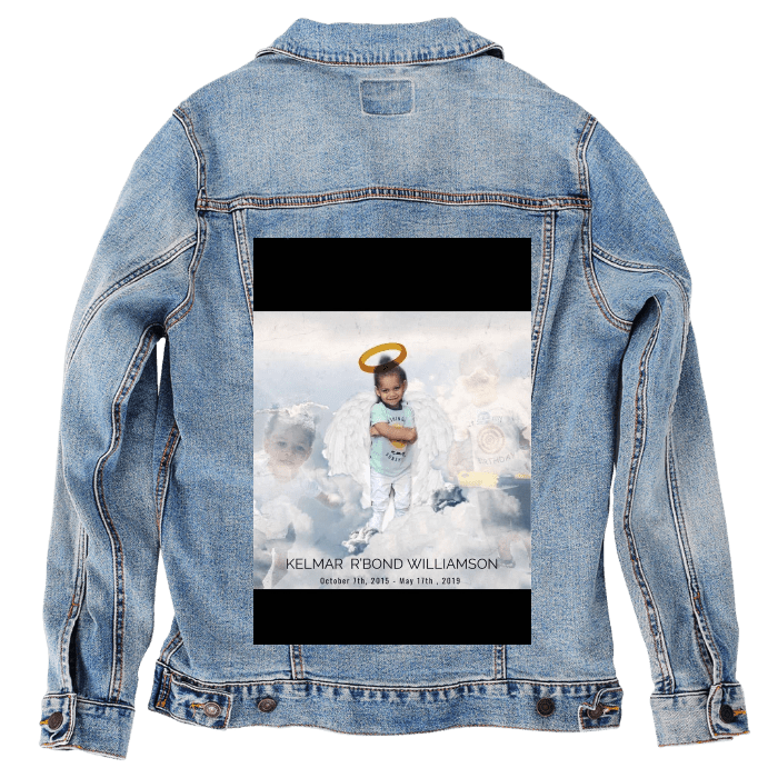 zakeke-design XS / Stonewash Customer Designed Custom Denim Jacket (hand-crafted) with 3 color choices of jacket: Stonewash, White, or Black. Unisex XS S M L XL 2X 3X. USA hand-crafted and USA digitally printed. Ships free within the USA & also ships Internationally. Customer Designed Custom Denim Jacket (hand-crafted) with 3 color choices of jacket: Stonewash, White, or Black. Unisex XS S M L XL 2X 3X. USA hand-crafted and USA digitally printed. Ships free within the USA & also ships Internationally.